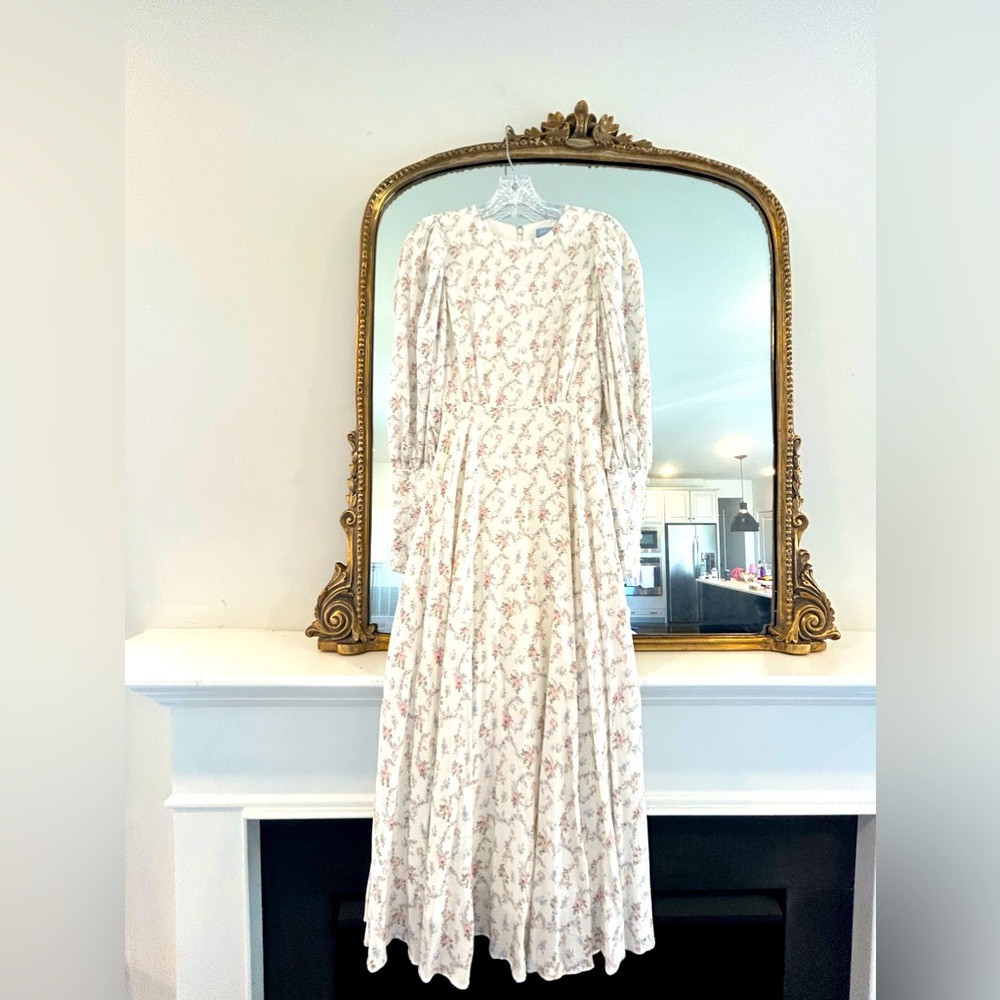 Antonio Melani Maxi Floral White Size 0